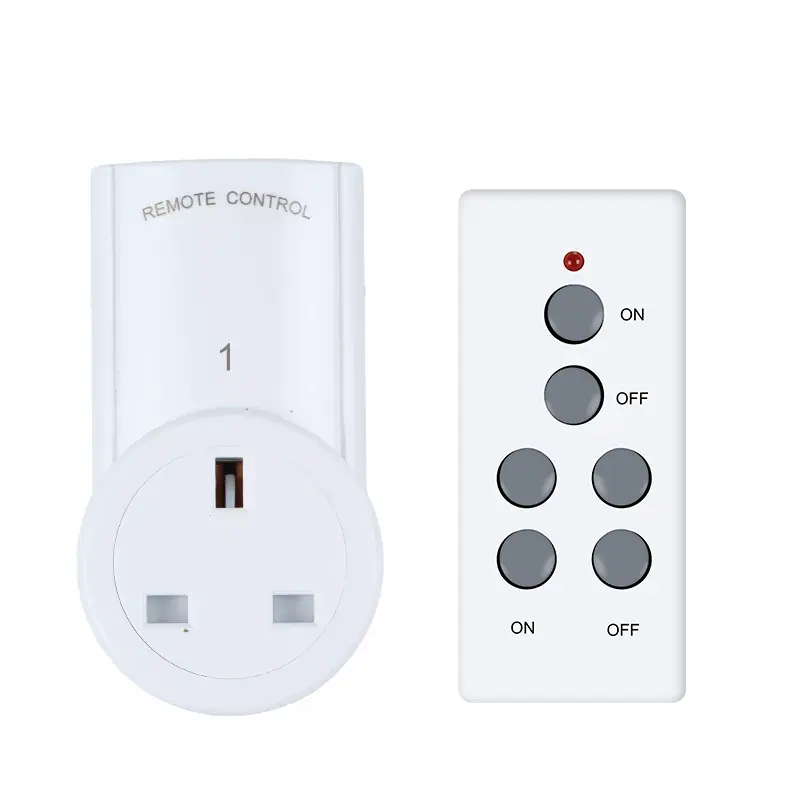 Smart plugg UK fjernkontrolluttak Smart plugg UK fjernkontrolluttak